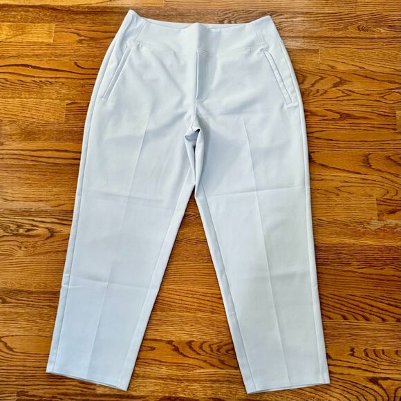 Athleta Endless High Rise Light Gray Pants. Size 12P. - Picture 2 of 10